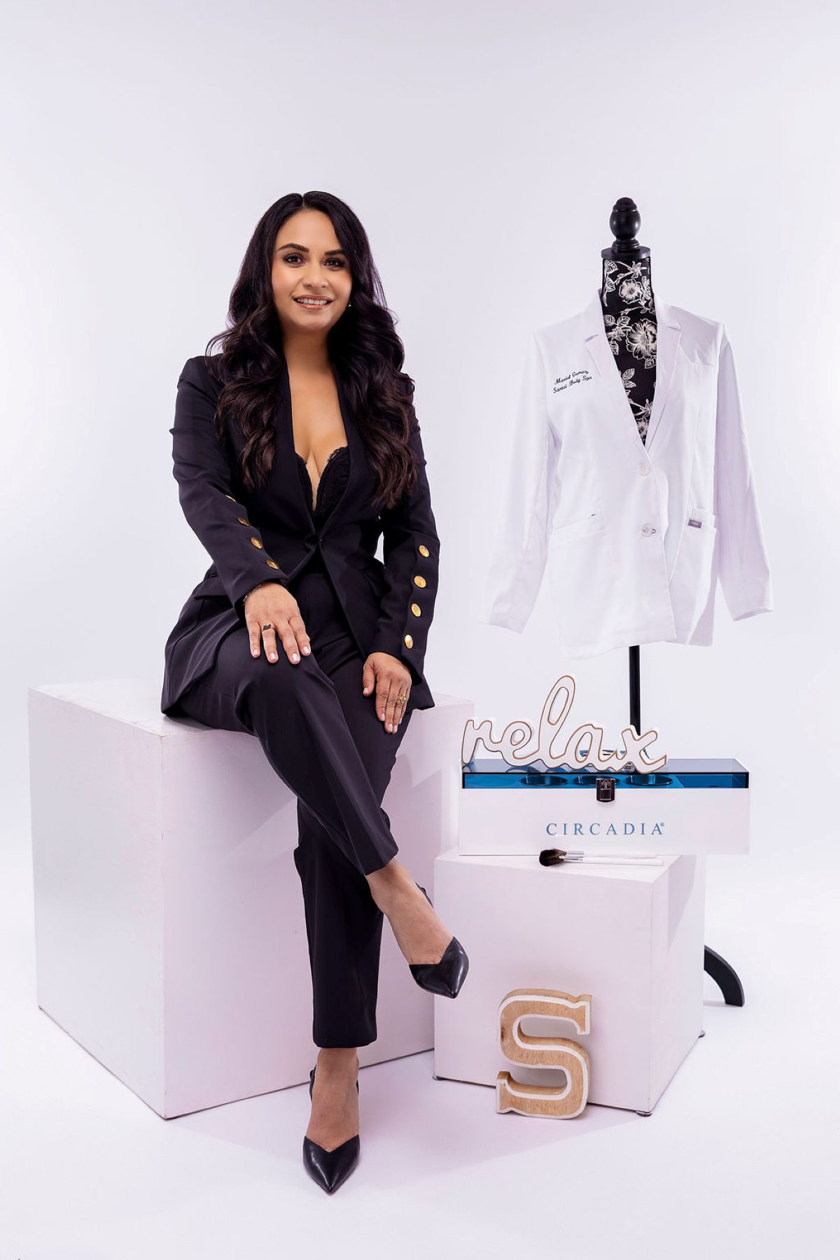 Mariel, owner and licensed esthetician of Santai Body Spa